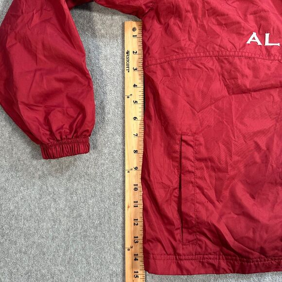 Alabama Crimson Tide Red Oak Sportswear 1/4 Zip Pullover Windbreaker Size Large - Picture 6 of 7